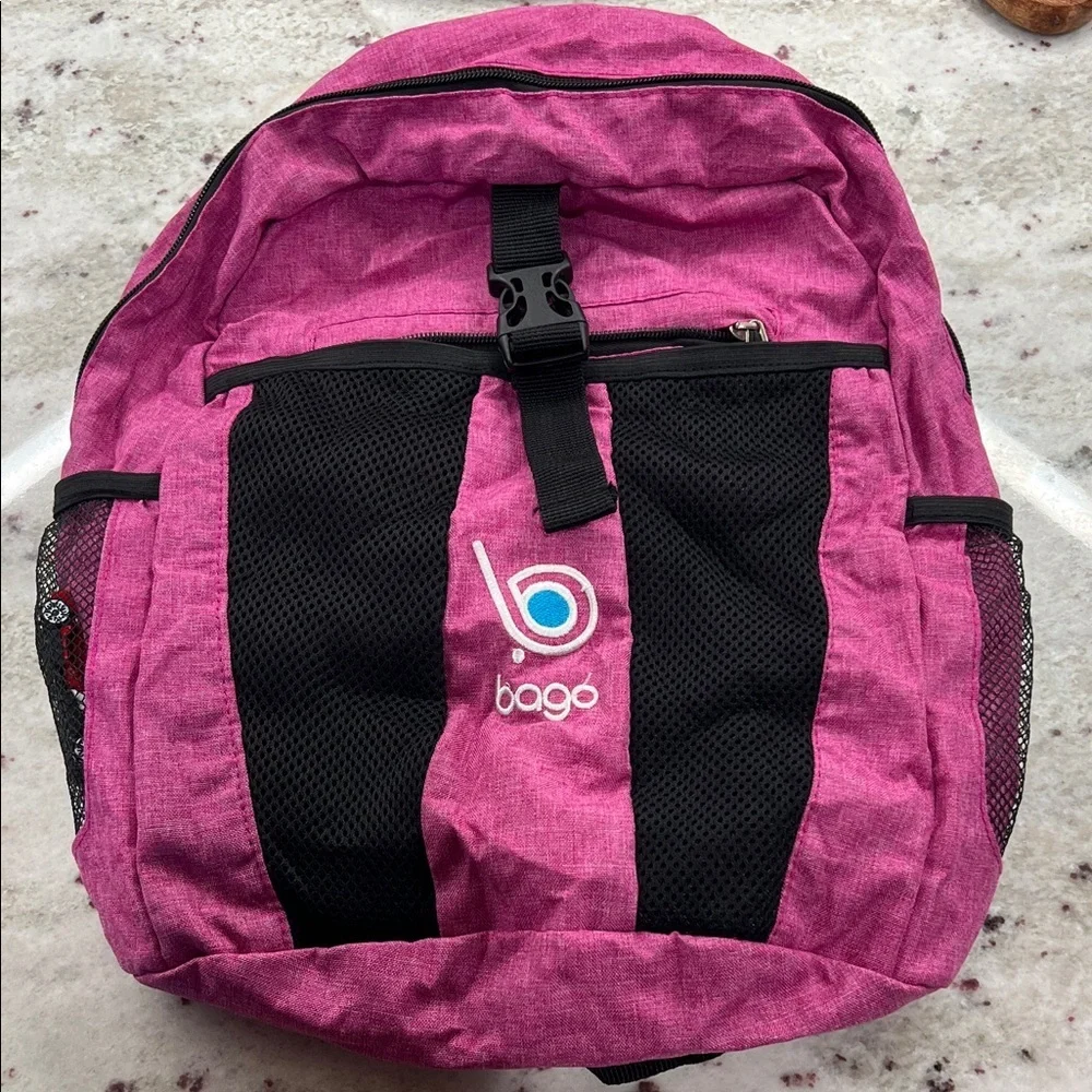 Bago Pink Mini Backpack - Picture 5 of 10